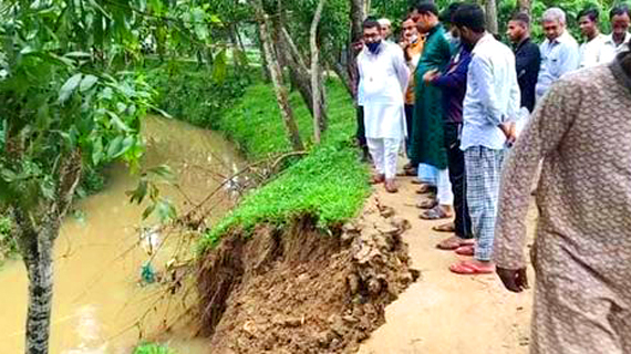 কুলাউড়ায়  গোগালীছড়া খালের ৩ স্থানের ভাঙ্গন মেরামত কাজের গড়িমসি