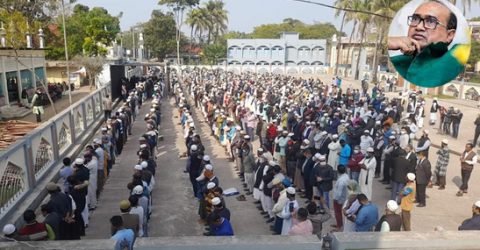 বাবা-মায়ের কবরের পাশে শায়িত সাংবাদিক পীর হাবিব