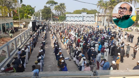 বাবা-মায়ের কবরের পাশে শায়িত সাংবাদিক পীর হাবিব