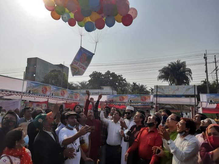 কুলাউড়ায় ৭ দিন ব্যাপী সুবর্ণজয়ন্তী মেলার উদ্বোধন