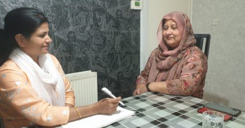 exclusive interview with Mumtaz Hussain, the only Bengali woman councilor candidate in Birmingham City Council