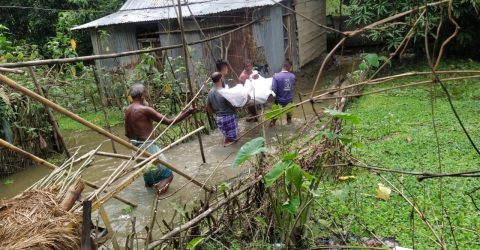 জগন্নাথপুরে ঘুমন্ত বৃদ্ধের গলাকাটা মরদেহ উদ্ধার