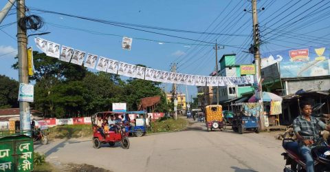 জগন্নাথপুরে প্রতীক পেয়েই ভোটারের দ্বারে প্রার্থীরা