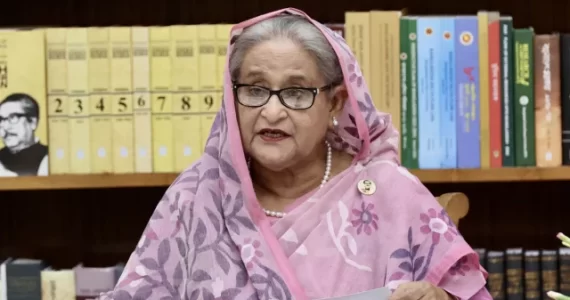 মানবতাবিরোধী অপরাধে মামলায় শেখ হাসিনার ফাঁসির আদেশ