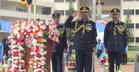 কমলগঞ্জ শমশেরনগর বিমান বাহিনী ৫০ তম প্রশিক্ষন সমাপনী কুচকাওয়াজ