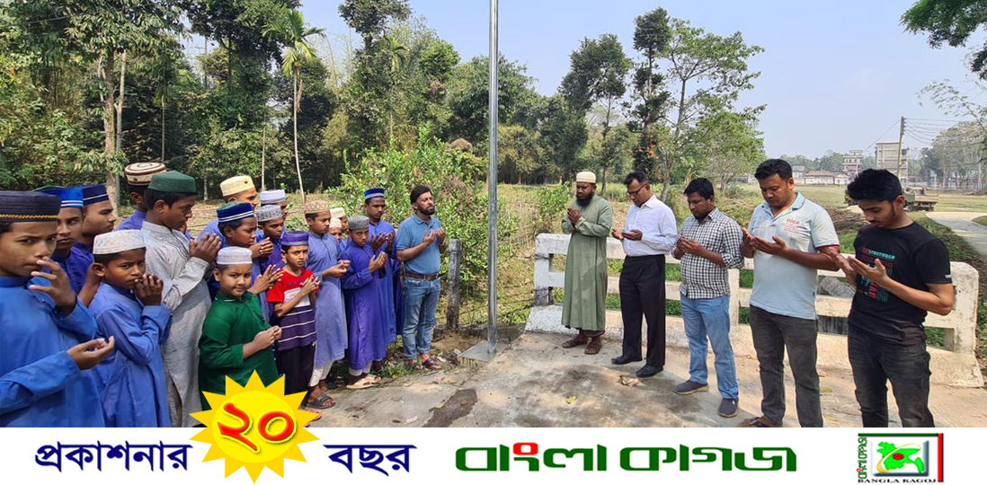 জগন্নাথপুরের মীরপুর ইউনিয়নে  সড়ক বাতি লাগানো কার্যক্রম উদ্বোধন