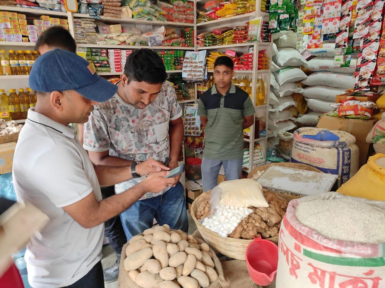 জগন্নাথপুরে ভ্রামমান আদালতের অভিযানে জরিমানা আদায়