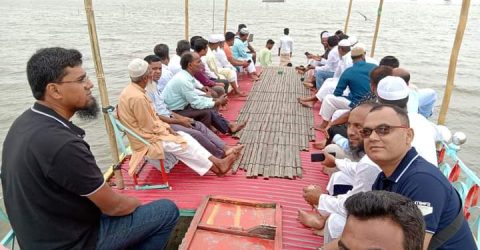 বাঙালি জাতির শোকের মাসে লাখাইর সাব রেজিস্ট্রারের নের্তৃত্বে আনন্দ ভ্রমন