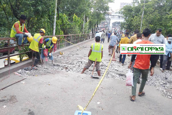 সিলেটের ঐতিহ্যবাহী ‘কিনব্রিজ’ সংস্কার কাজ শুরু, ব্যয় ২ কোটি ১৫ লাখ টাকা