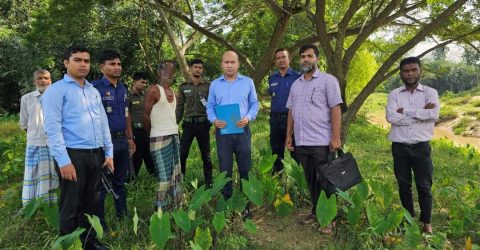 চুনারুঘাটে বালুমহাল অভিযানে এক ব্যক্তিকে কারাদণ্ডসহ ডেজার মেশিন জব্দ