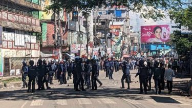 সুনামগঞ্জে পুলিশ-বিএনপি সংঘর্ষে অতিরিক্ত পুলিশ সুপারসহ আহত ২৫
