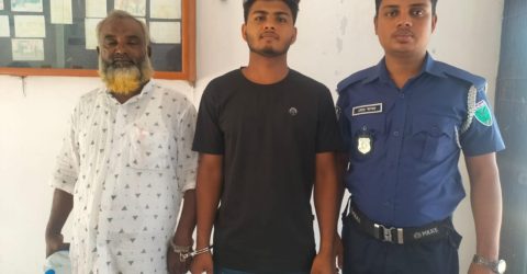লাখাইয়ে পুলিশের অভিযানে ৩ পলাতক আসামী গ্রেফতার 