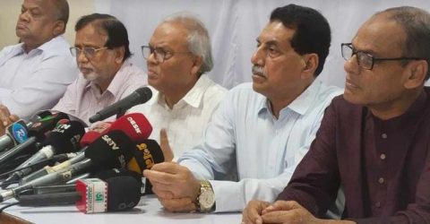 বিএনপির সংবাদ সম্মেলন: ‘রাষ্ট্র নিয়ে পরীক্ষা-নিরীক্ষার সুযোগ নেই’