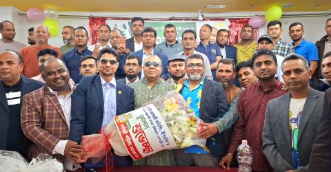 ইতালিতে সাংগঠনিক কাজে‌ বিশেষ অবদান রাখায় ইকবাল বেপারী‌কে সংবর্ধনা দিলো‌ প্রগতি ব্যবসায়ী সমিতি