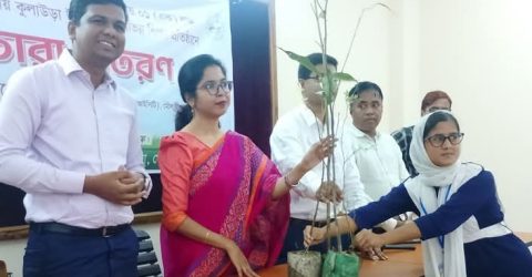 কুলাউড়ায় বিভিন্ন শিক্ষাপ্রতিষ্ঠানে ১৫ হাজার গাছের চারা বিতরণ