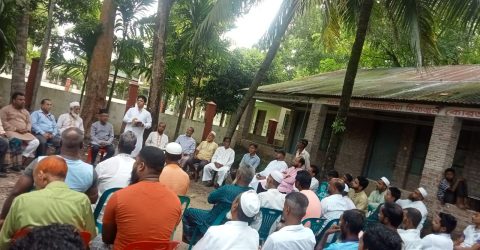 কুলাউড়ায় বৃহত্তর জয়পাশা শান্তি ও শৃঙ্খলা কমিটির আইনশৃঙ্খলা বিষয়ক মতবিনিময় সভা অনুষ্ঠিত