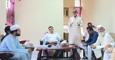 কুলাউড়ায় রেলওয়ের সাথে দ্বিপাক্ষিক আলোচনা প্রত্যাখ্যান  করলো আন্দোলনকারীরা