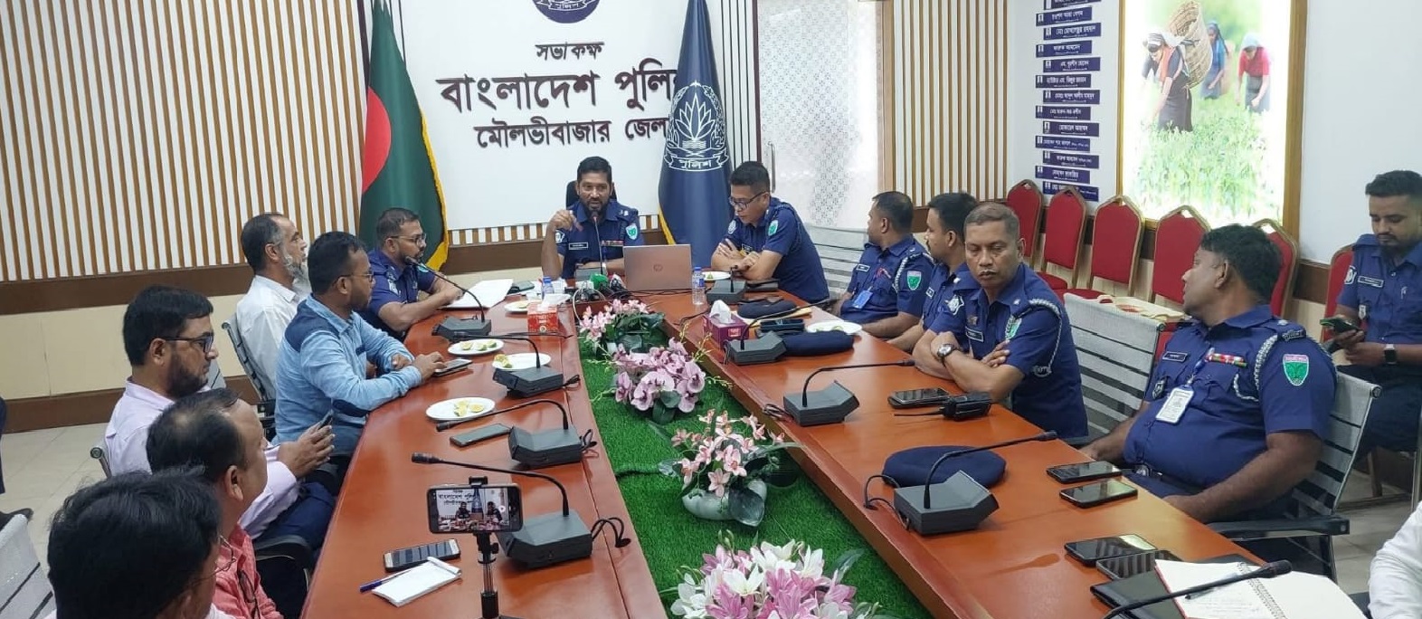 আপনার এসপি’ নামে মৌলভীবাজার জেলা পুলিশের বিশেষ সেবা চালু
