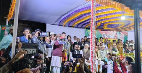 কুলাউড়ায় নির্বাচনী জনসভায় নওয়াব আলী আব্বাছ খানঃ আমি   বিজয়ী হলে কুলাউড়াকে শান্তির জনপদ হিসেবে গড়ে তুলবো।