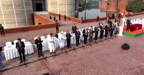 শপথ নিলেন ২৫ মন্ত্রী