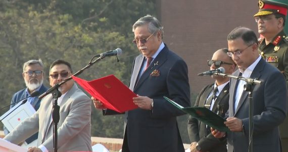 দেশের ১১তম প্রধানমন্ত্রী তারেক রহমান