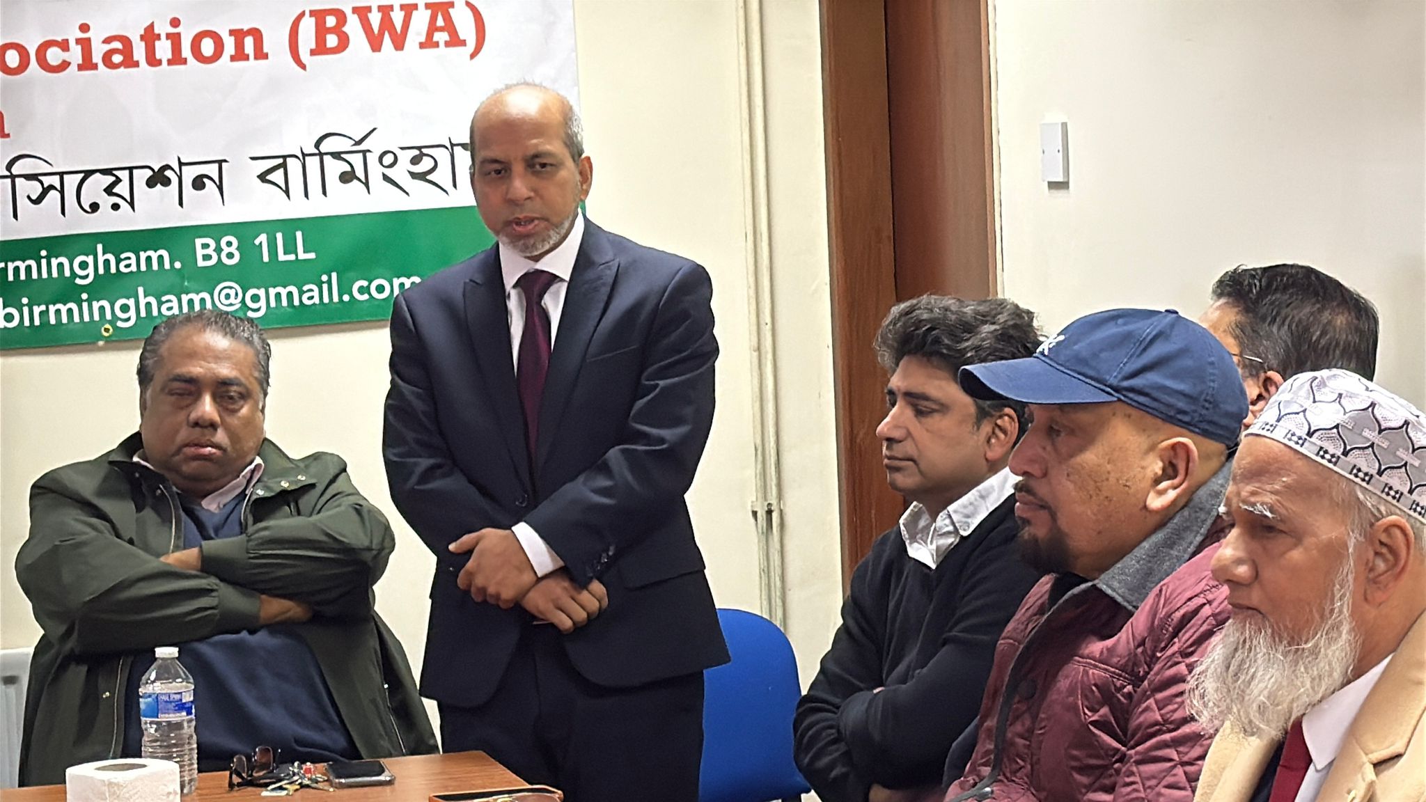 বার্মিংহামে বাংলাদেশ ওয়েলফেয়ার অ্যাসোসিয়েশনের সভাপতি পুনর্নির্বাচিত আমিনুর রহমান