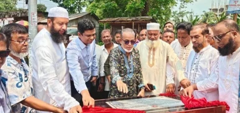 কুলাউড়ায় ৪ কোটি টাকার উন্নয়নকাজের উদ্বোধন করলেন এমপি শকু