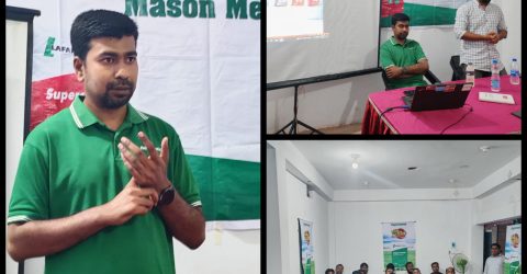 কুলাউড়ার শরীফপুর ইউনিয়নে লাফার্জহলসিমের “ম্যাসন মিট” আয়োজন সম্পন্ন