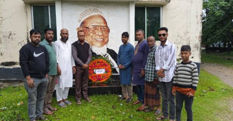 জগন্নাথপুরে আব্দুস সামাদ আজাদের ‍মৃত্যু বার্ষিকী পালিত