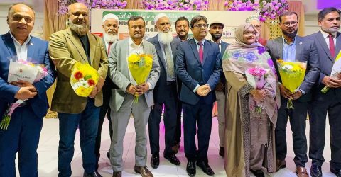 বার্মিংহাম বাংলাদেশ মাল্টিপারপাস সেন্টারের পক্ষ থেকে বাঙালী কাউন্সিলরদের সংবর্ধনা