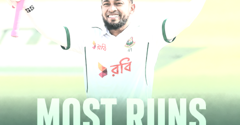 বাংলাদেশের ক্রিকেটে নতুন ইতিহাস, ১৬ হাজার রানের মাইলফলকে মুশফিকুর রহিম