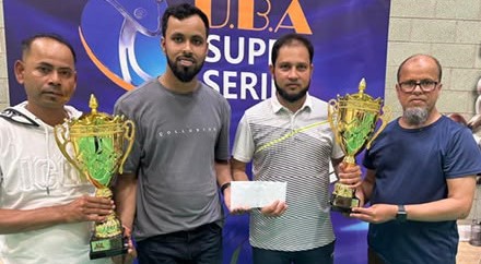 স্পোর্টস টু ওয়ার্ক প্রেসেন্ট ইউ বি এ স্যাটেলাইট ব্যাডমিন্টন টুর্নামেন্ট অনুষ্ঠিত