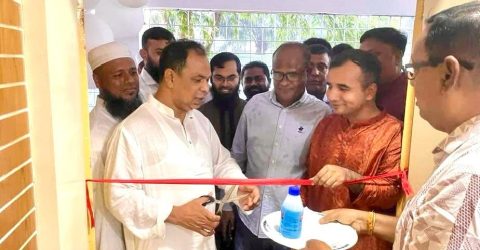 জগন্নাথপুর উপজেলা পরিষদে ‘পরিদর্শন কক্ষ’ উদ্বোধন করলেন এমপি কয়ছর আহমেদ