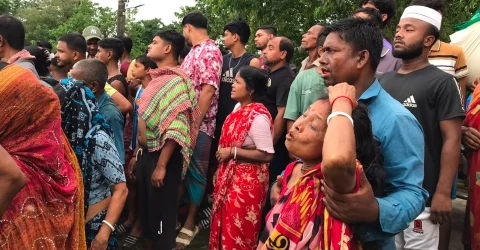 জগন্নাথপুরে নৌকাডুবি, ২ জনের মরদেহ উদ্ধার, নিখোঁজ ২