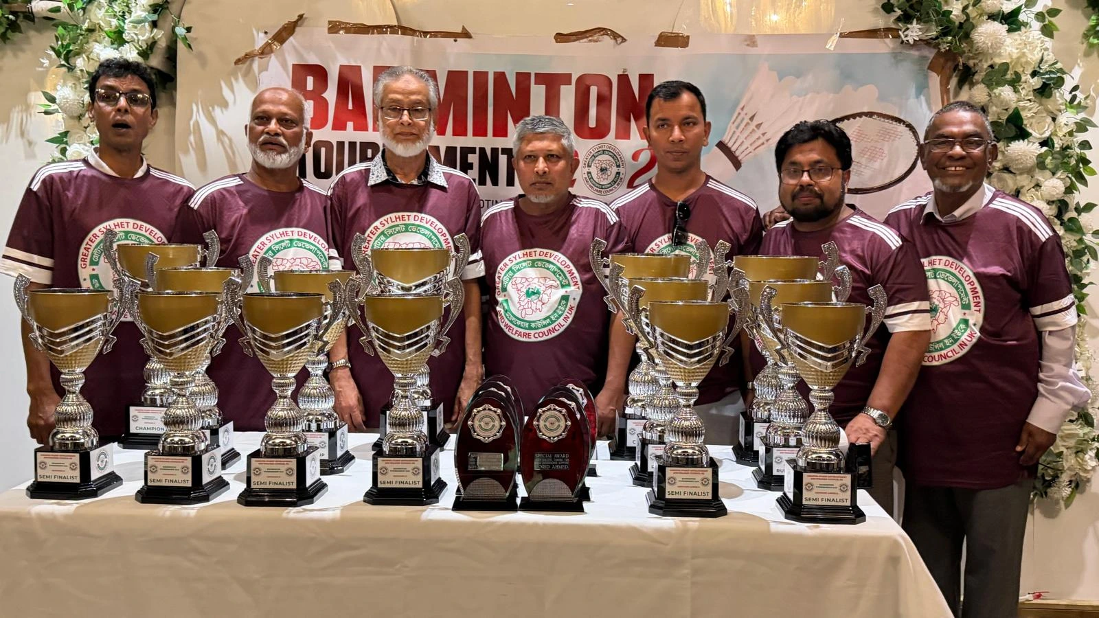 যুক্তরাজ্যে জিএসসি ইউকের প্রথম জাতীয় ব্যাডমিন্টন প্রতিযোগিতা অনুষ্ঠিত