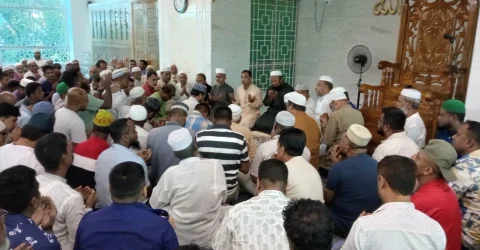 বেগম খালেদা জিয়ার জন্মবার্ষিকীতে জগন্নাথপুরে বিএনপির মিলাদ ও দোয়া মাহফিল অনুষ্ঠিত