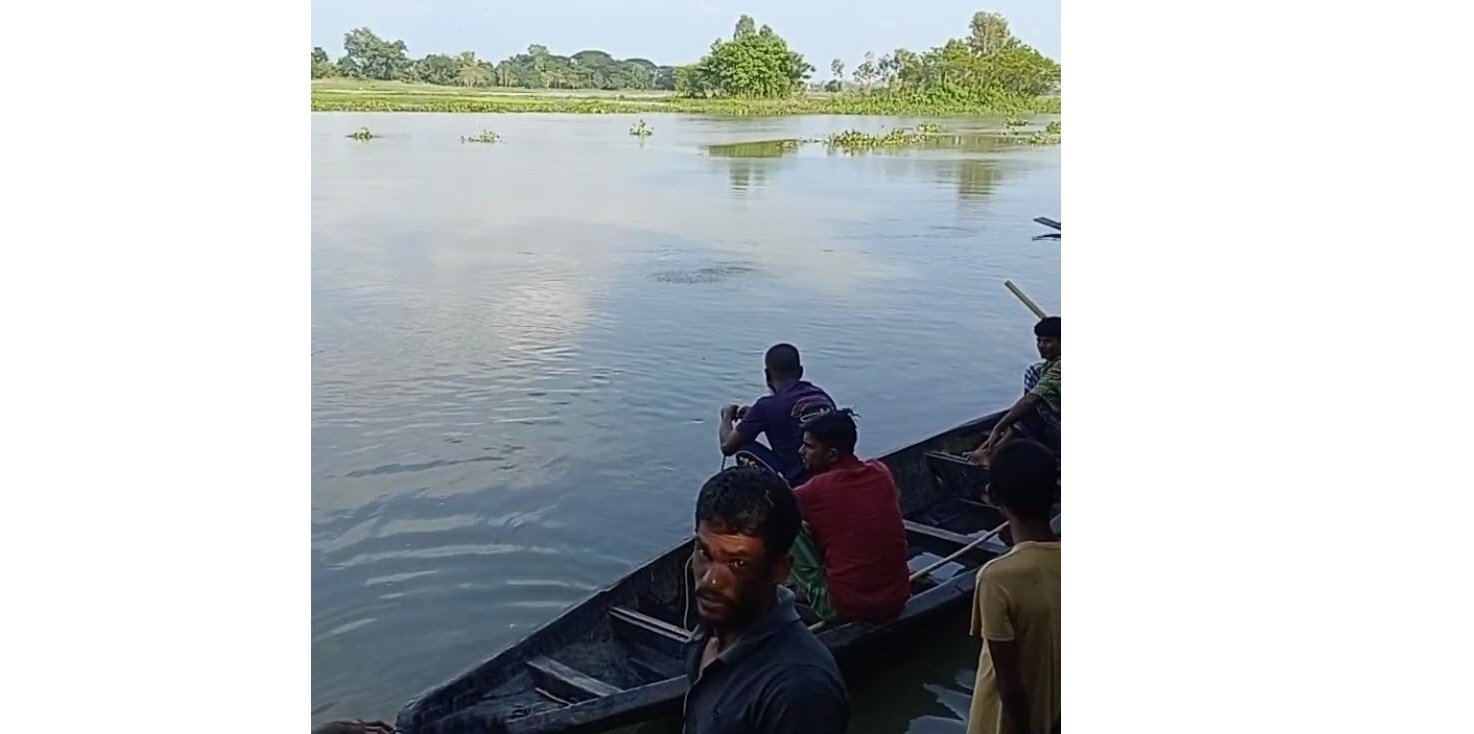 জগন্নাথপুরে নদীতে গোসলে নেমে শিশু নিখোঁজ