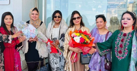 রোম বিমানবন্দরে মিন্টু ও টুকুকে বিএনপি ইতালি শাখার উষ্ণ অভ্যর্থনা