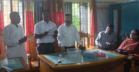 কুলাউড়ার হিঙ্গাজিয়া সরকারি প্রাথমিক বিদ্যালয়ের সভাপতি নির্বাচিত মিনহাজুর রহমান আজাদ