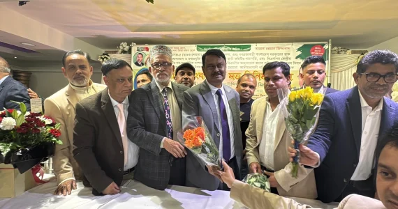 বার্মিংহামে সংসদ সদস্য কলিম উদ্দিন মিলনকে গণসংবর্ধনা