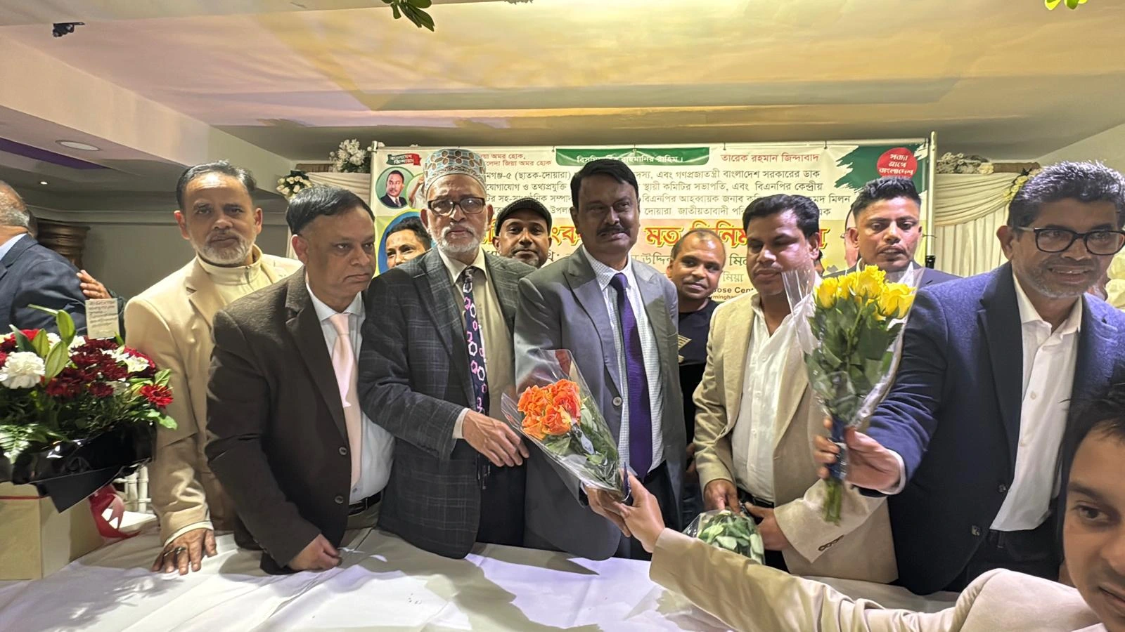 বার্মিংহামে সংসদ সদস্য কলিম উদ্দিন মিলনকে গণসংবর্ধনা